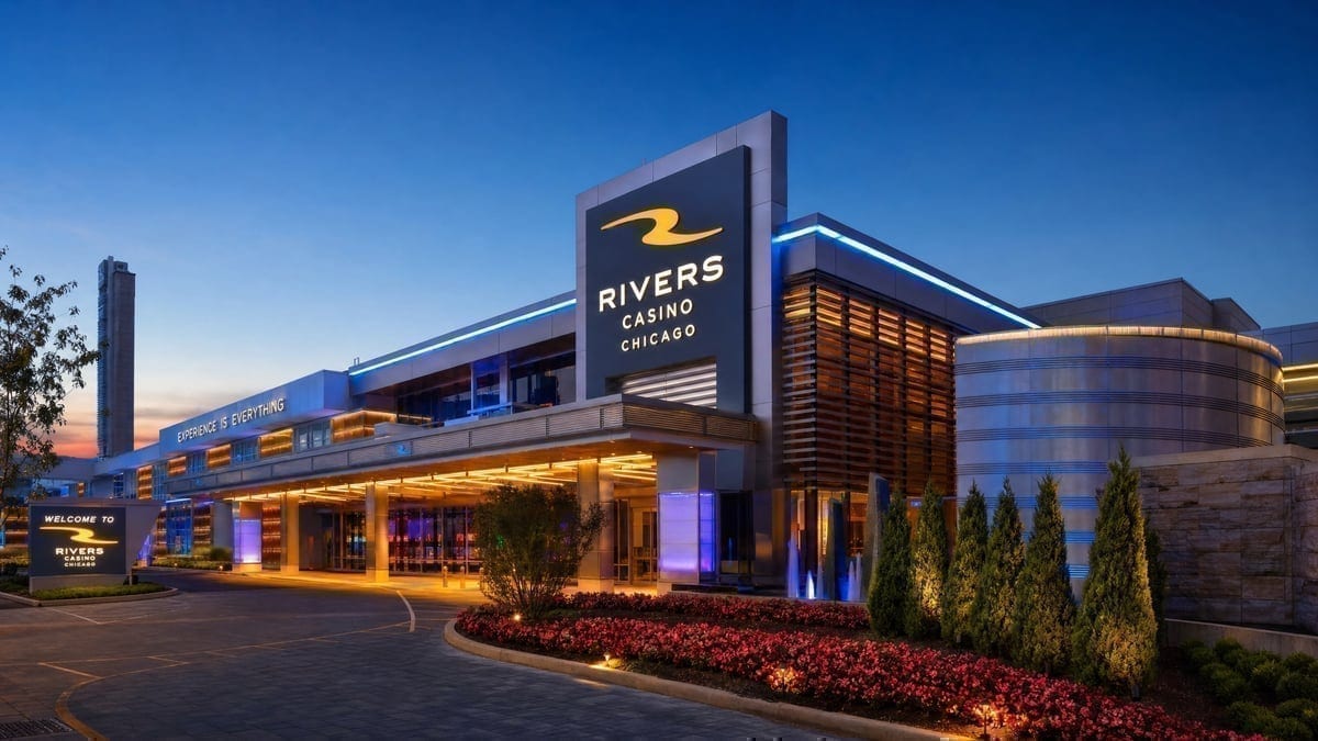 Rivers Casino Chicago poker room