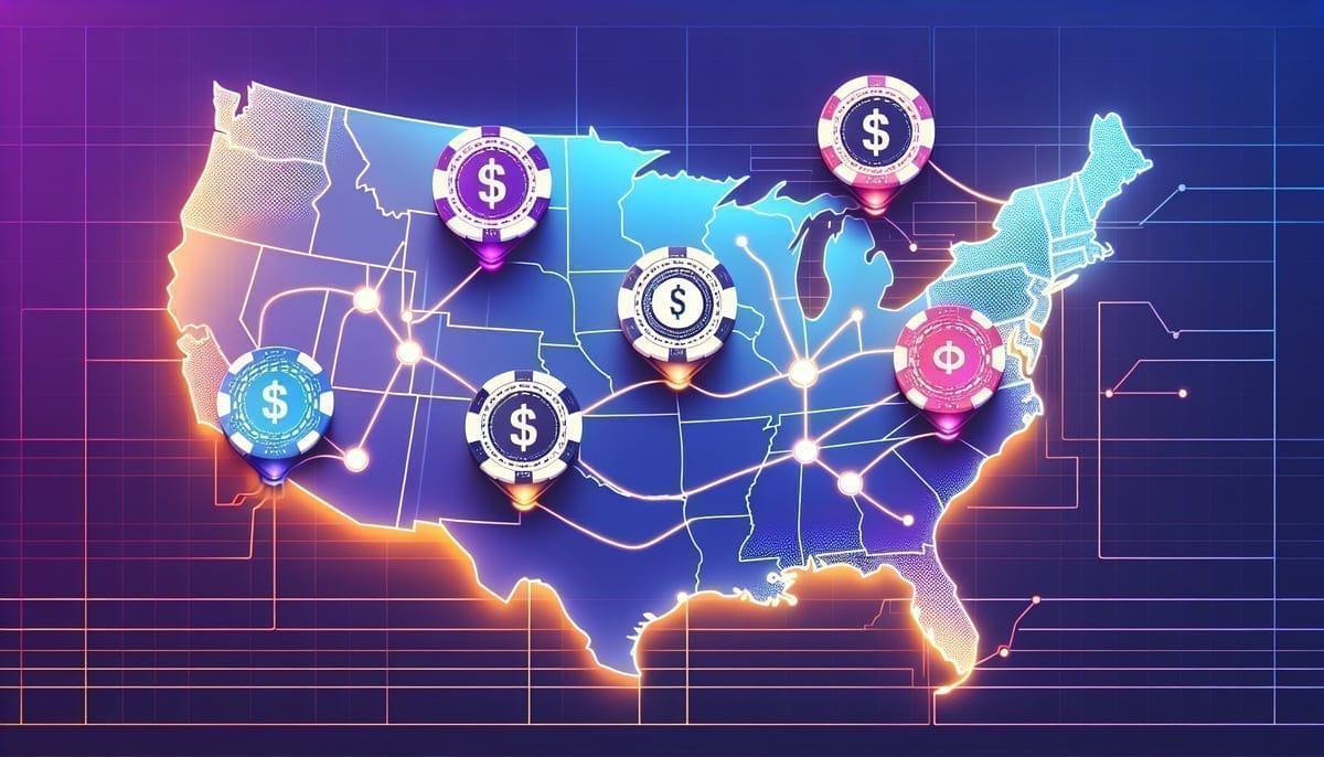BetRivers multi-state poker network visualization