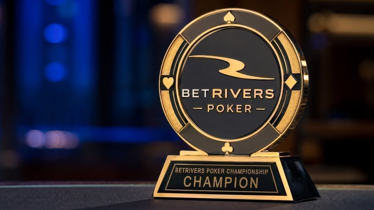 BetRivers Summer Warm-Up championship trophy