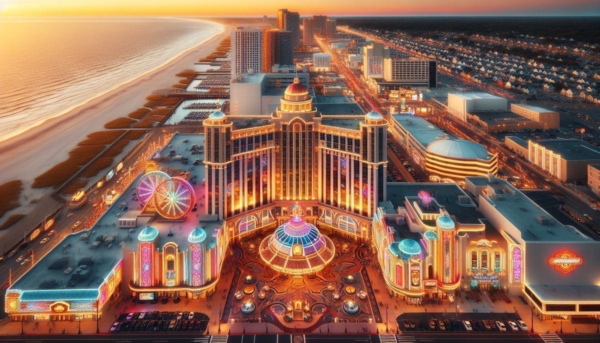 Atlantic City skyline featuring Borgata Casino