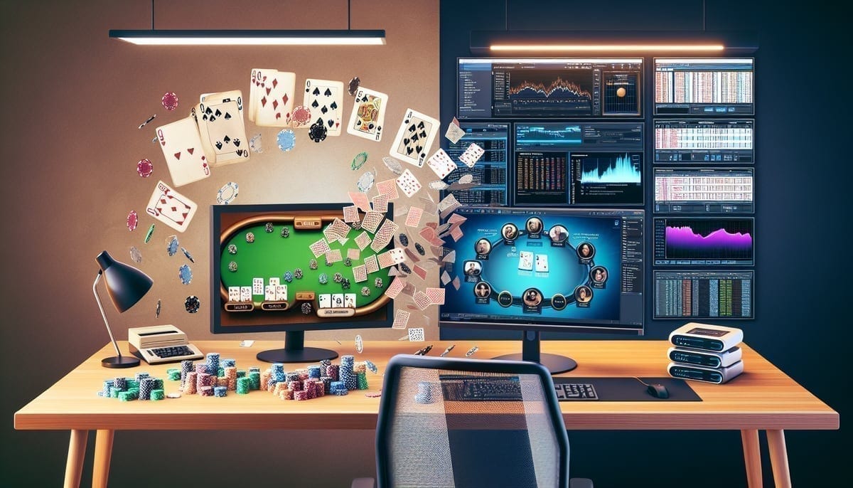Evolution of poker training from basic forums to modern GTO solvers