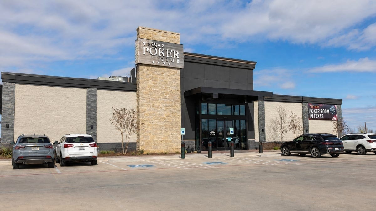 The Lodge Card Club exterior in Texas