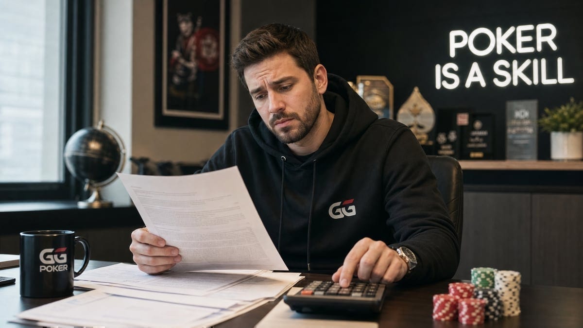 Poker professional calculating tax obligations under new regulations