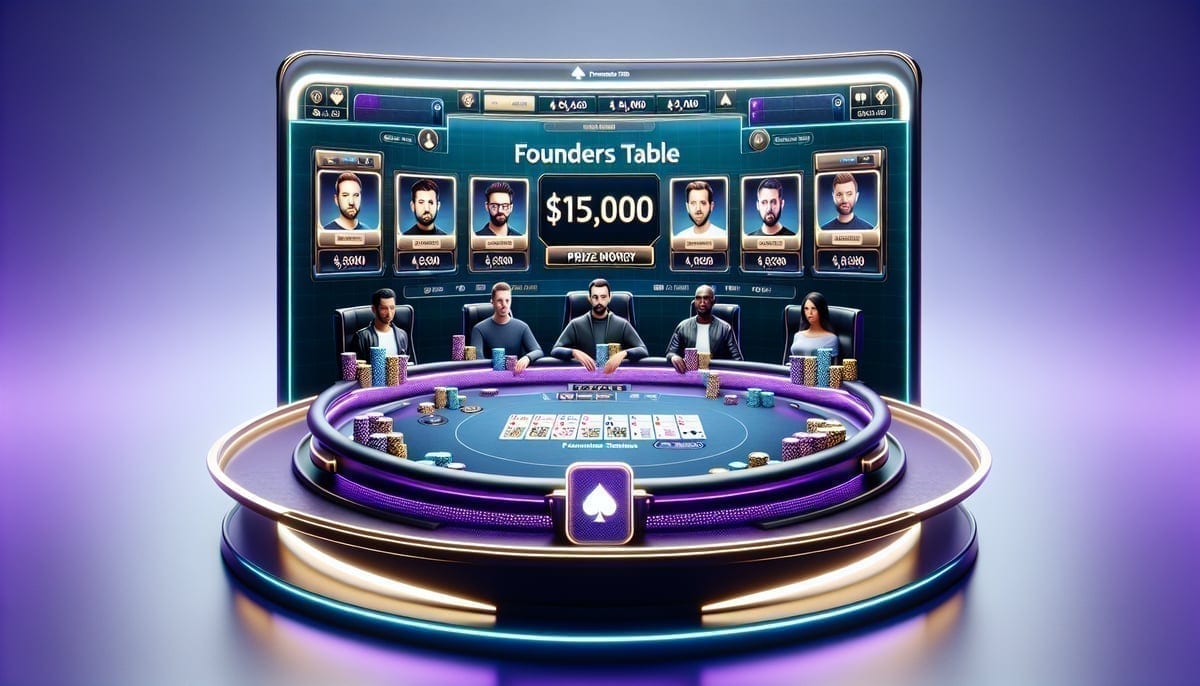 FanDuel Poker's First Founders Table Freeroll Goes Live Tonight with $15K Up for Grabs