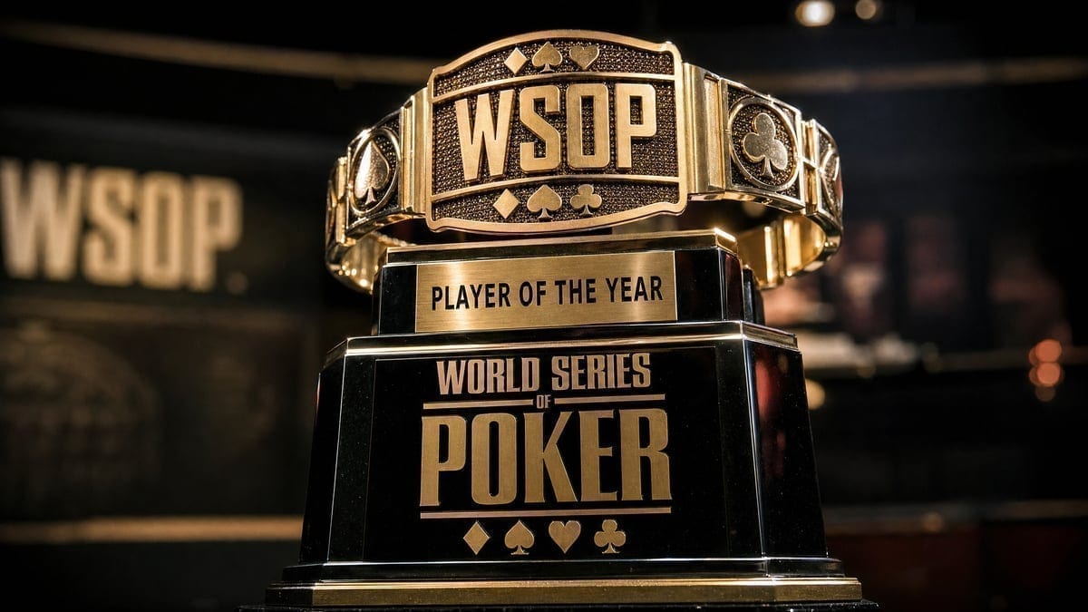 WSOP Player of the Year trophy