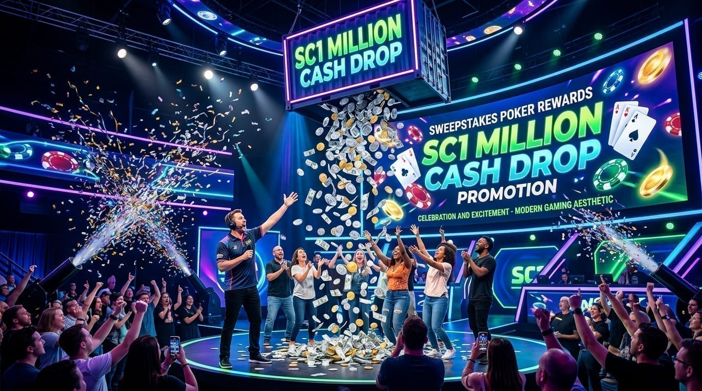 SC1 million cash drop promotion visualization