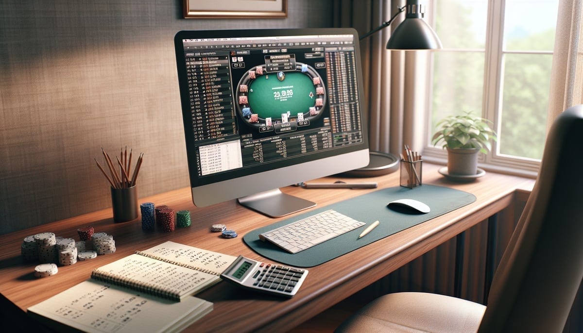 Online poker tournament lobby showing player registration numbers