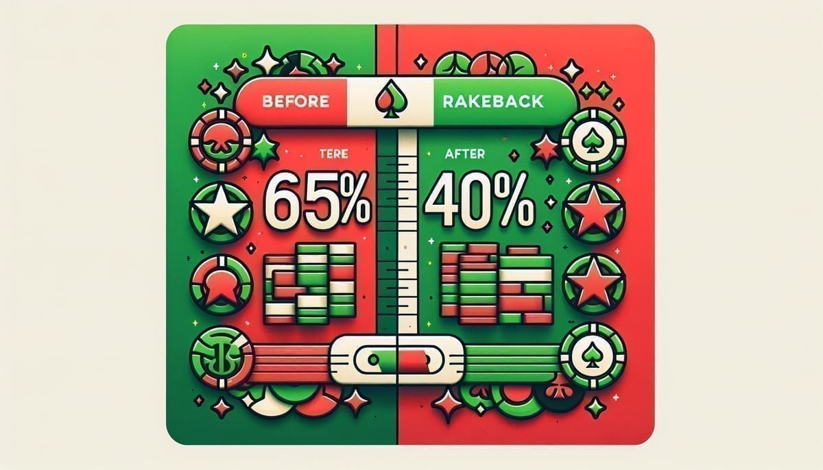 Comparison of PokerStars UK rakeback before and after tax changes