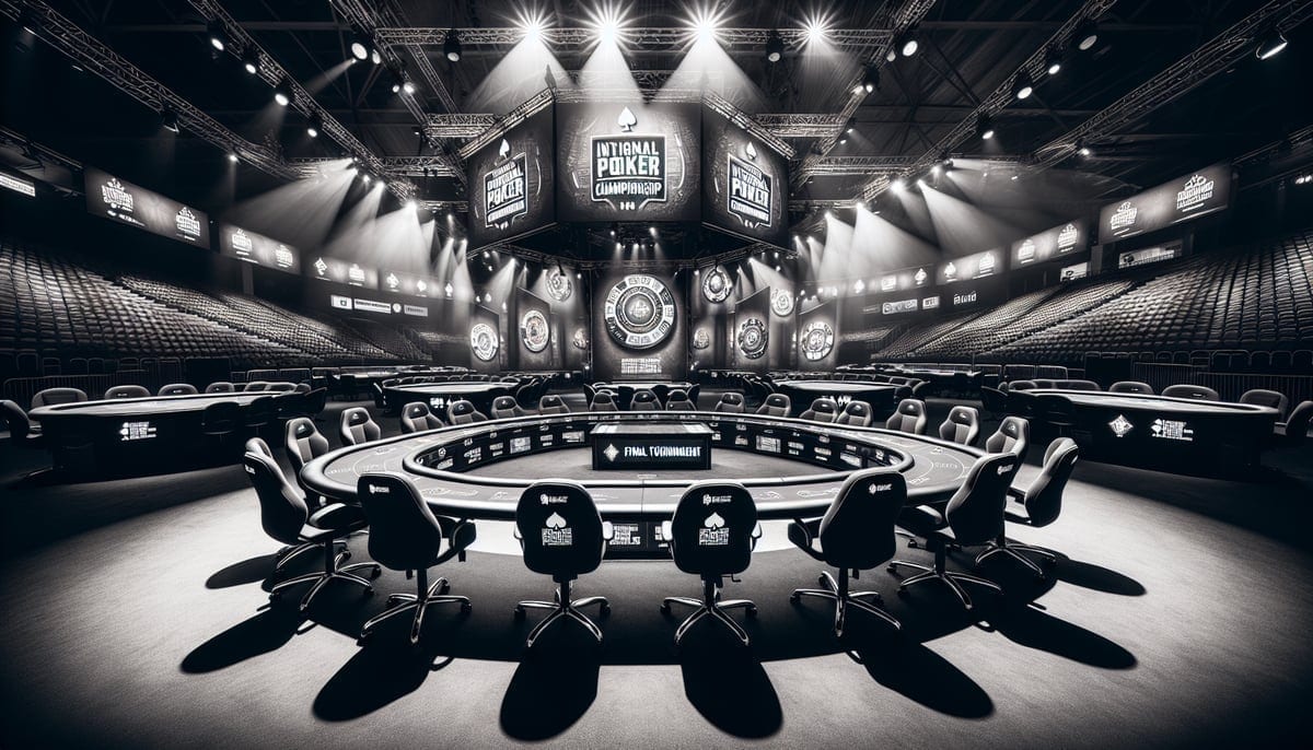 WSOP Europe final table setup in Prague