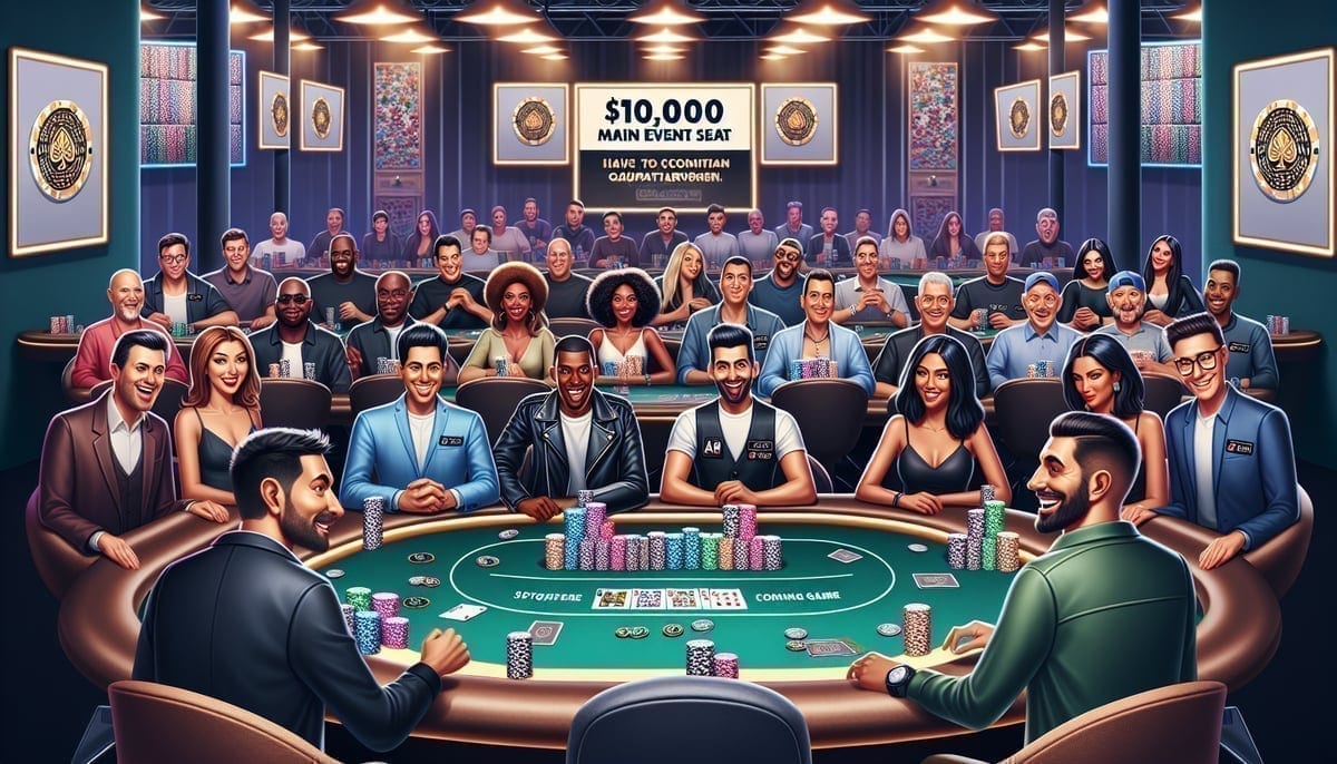 WSOP Online Offers Free $10,000 Main Event Seat Through Deposit Freeroll on March 28