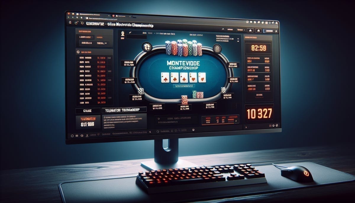 GGPoker WSOPC Montevideo satellite tournament lobby
