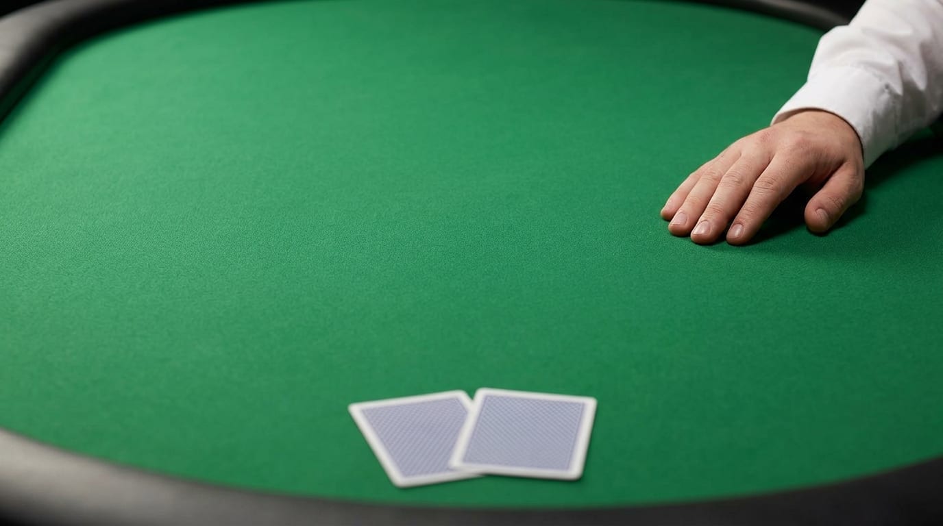 Texas Hold'em hand flow - hole cards, flop, turn, river